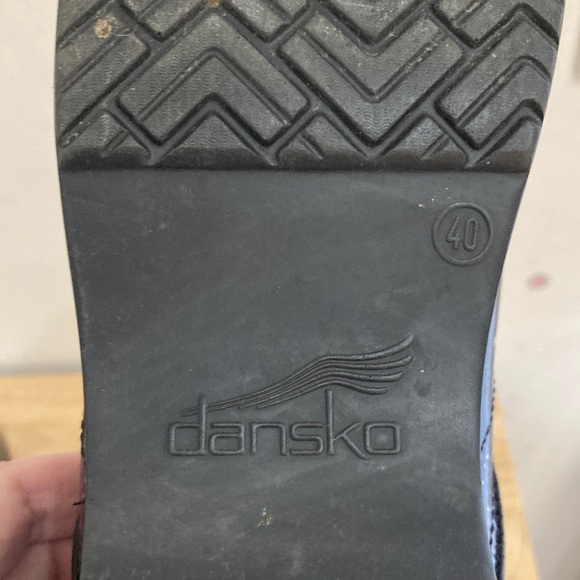 Dansko Blue Mandala Women's Clogs - Picture 8 of 8